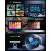 Rimoody Wireless Carplay Motorcycle Android Car, 5 Inch Toucuscreen Portable
