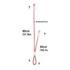 Climbing Rope,Prusik Loops Rappelling Rope - Wear Resistant Rescue Protection