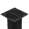 NDS 970, 9-Inch Square Grate, Connects to 6-Inch Spee-D® Basin,