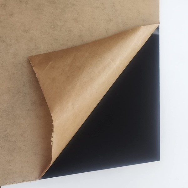 Black Opaque Acrylic Plexiglass Sheet - Plastic Sheeting - Durable,