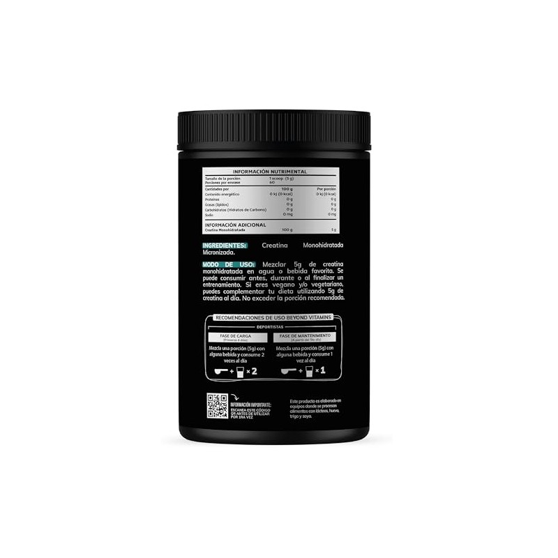 Creatina Monohidratada Micronizada Polvo 100 Alta Pureza Certificada Pre Workout