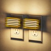 JandCase LED Night Light, Gold Night Lights Plug into Wall