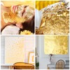 FEPITO 150 Sheets Gold Leaf Imitation for Arts Project Craft