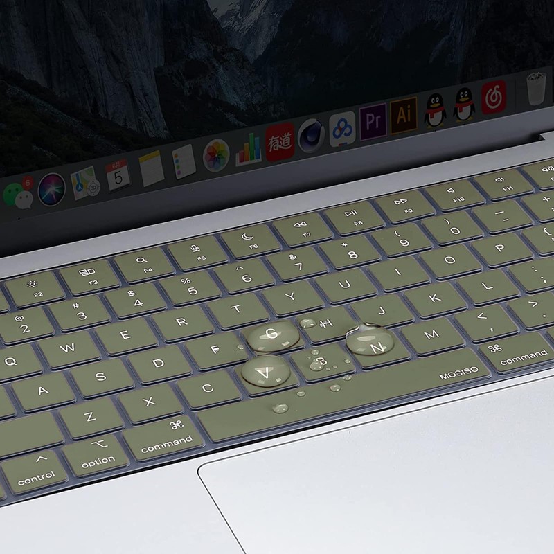 MOSISO Keyboard Cover Skin Compatible with MacBook Air 15 inch
