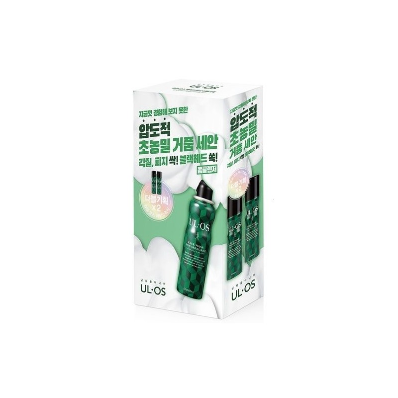 Uros [No. 1 Men’s Care Cleansing] Uros Face Wash Double