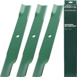 UDC Parts 601124 Mower Blades Replacement for Hustler Raptor SD 54" SDX XD X XL FasTrak 54 Inch 797696 Hustler Blades 601124X Super Z XR7 934760 932558 933101 934604 937797 935833/3 Pack Low Lift