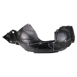 TRQ Front Left Inner Fender Liner Black Drivers Side Compatible with 2017-2019 Honda Civic HO1248175