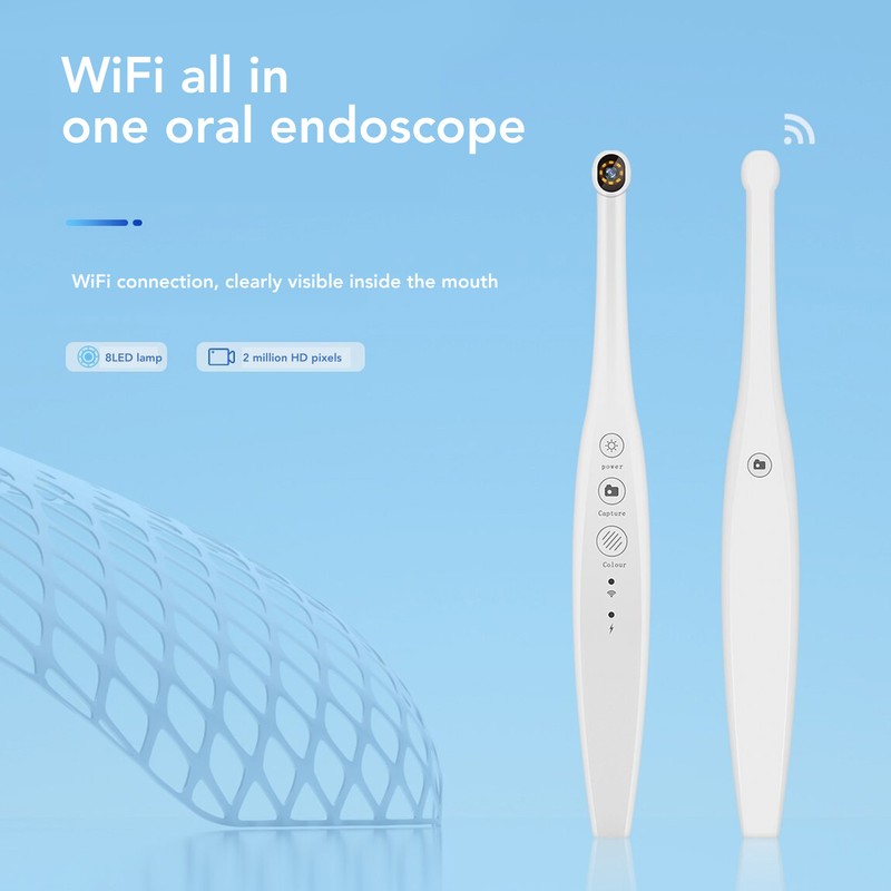 WiFi Oral Camera Smart HD 2 Million Pixels IP67 Waterproof