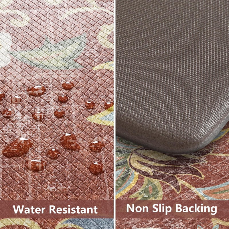 LEEVAN Kitchen Mats for Floor Non-Slip, Cushioned Anti Fatigue Mat