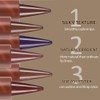 JIMYAUQIN 3Pcs 2 in 1 Lip Liner Set - Matte
