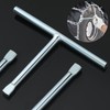 Gisafai 1 Pcs Tire Chain Wrench T Handle Wrench Alloy
