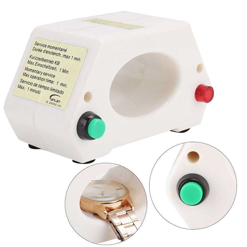 Professional Mechanical Wristwatch Demagnetizer Demagnetizing Watch Repairing ToolUS Plug