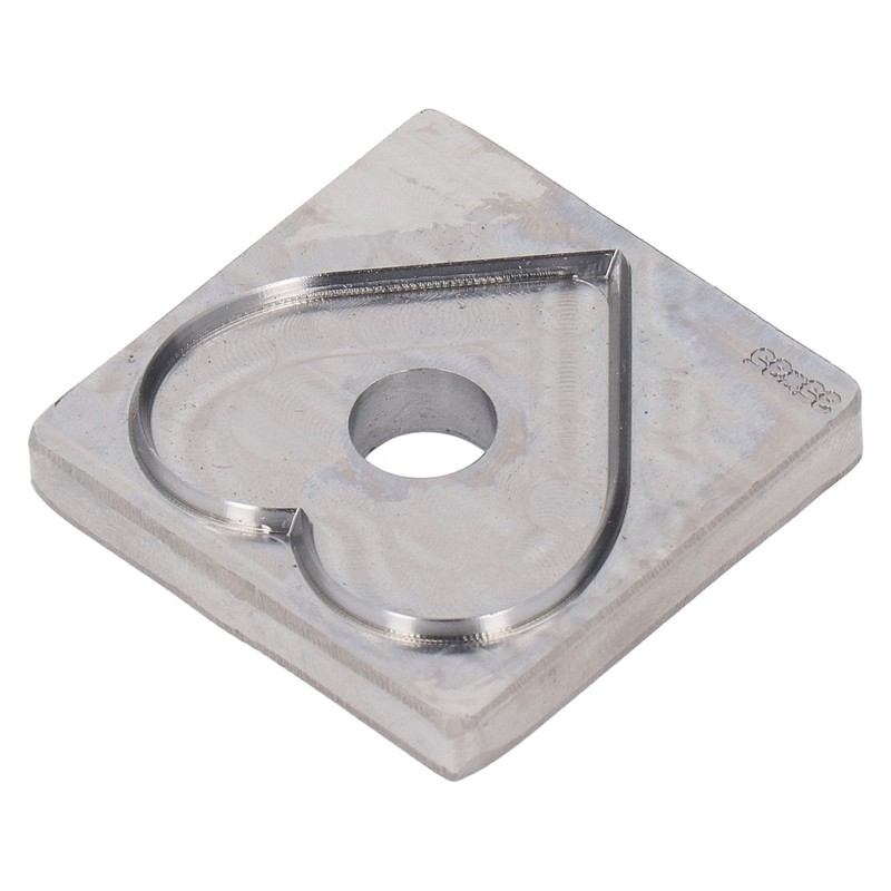 Heart Shape Cutting Die Alloy Steel Clean Cutting Surface Leather