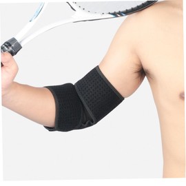 Kisangel Men's Women's Elbow Pads Compression Sleeve Sports Elbow Brace for Basketball Volleyball Gym Relief