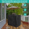Kingling Sand Filter System Pool Cover for Intex Pool Pump,