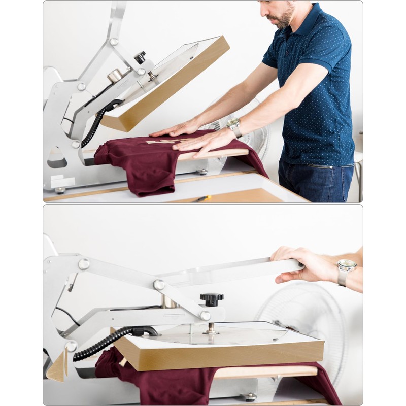 QWORK Heat Press Pillow Covers - 16x20 Inch, 2 Pack,
