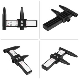 Car Wheel Rim Bolt Pattern Sliding Measuring Gauge Tool PCD Ruler 4 5 6 8 Lug