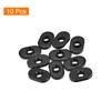 sourcing map Centered Hole Sliding T-Nuts, 10Pcs 1/4"-20 Carbon Steel
