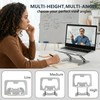 Book Stand for Reading, Adjustable Metal Laptop Stand for Desk