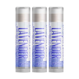 Delight Naturals Lavender Lip Balm - Three Pack