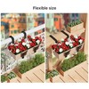 LAWYAMAI 4 Pack Window Box Brackets, Adjustable Planter Box Brackets,