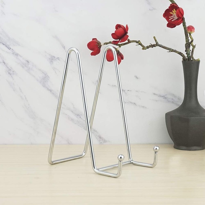 Plate Stand Iron Frame Stand Plate Stand Picture Frame Bookstand,