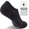 ZEALWOOD Merino Wool No Show Socks Women Running Cycling Socks