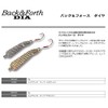 スミス(SMITH LTD) スプーン バック&フォース ダイヤ 5g アカキン #05 ルアー