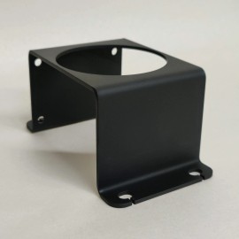 Black Flat Front Rear Cup holder for Jeep Wrangler YJ STEEL, MADE IN USA -PAIR