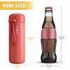 Exllena Mini Water Bottle 6.8oz/200ml, Small Insulated Water Bottle for
