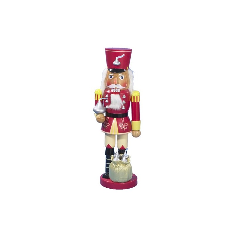 Kurt S. Adler Hershey Kisses Soldier Nutcracker, 14-Inch