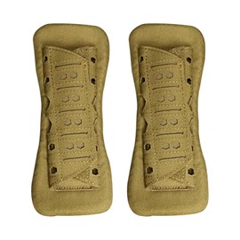 Pack of 2 Shoulder Strap Pads for Bags, Backpack, Removable Shoulder Strap, Shoulder Pad for Plate Carrier, Replacement Shoulder Pad for Guitar Straps, Tactical (Brown)