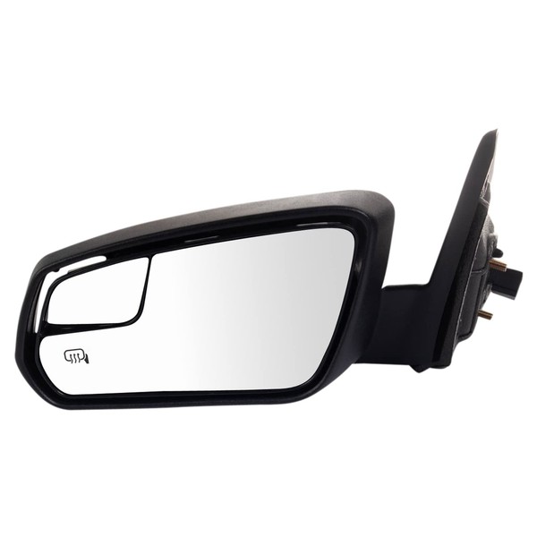 TRQ Left Mirror with Heat Drivers Side Compatible with 2013-2014