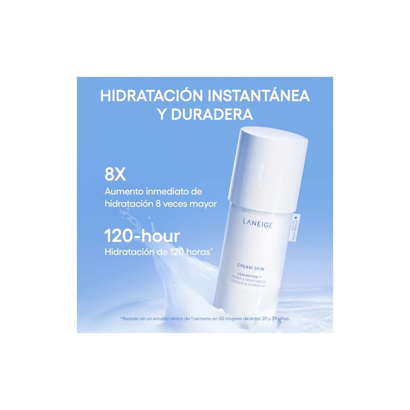 LANEIGE Cream Skin Toner & Moisturizer (Tónico)