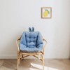 Rabbit Ear Seat and Back Cushion - Polyester Fabric with