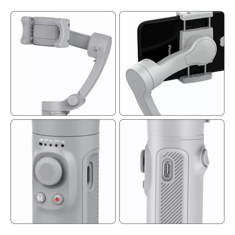 Axnen Gimbal Estabilizador de teléfono celular con cardán de 3