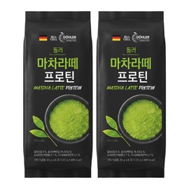 turner Doller Matcha Latte Protein 20g / 돌러 마차라떼 프로틴 20gX6포X2개