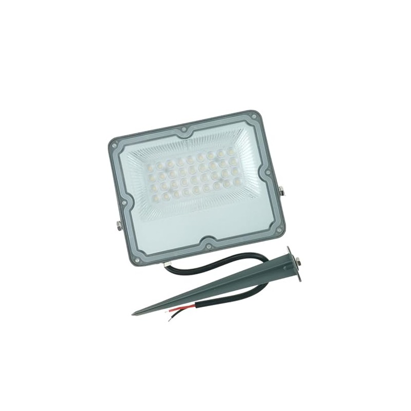 QUANS 4-Pack 20W Cool White Lensed Low Voltage LED Landscape