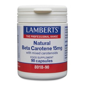 Lamberts Natural Beta Carotene 15mg with Mixed Carotenoids (90) BBE 01/2027