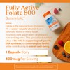 Doctors Best Fully Active Folate 800 with Quatrefolic, Supports Fetal