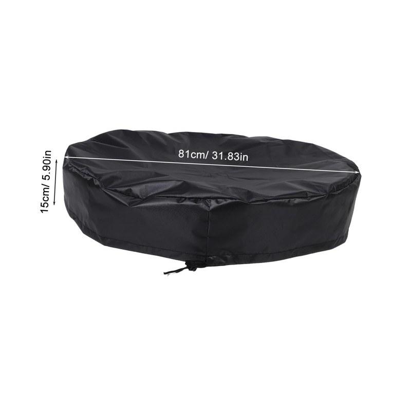 CAXUSD Oxford Fabric Tub Cover Uv Protection Dustproof Outdoor and