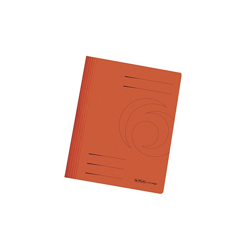 Herlitz A4 Folders Cardboard Folded Intense Pack of 10 A4