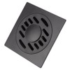 Floor Drain, Square Shower Floor Drains with Black Paint Stainless