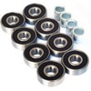 Switch Boards Ball Bearings ABEC 9 8 Pieces + Bearing