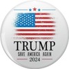Trump 2024 Save America Again American Flag Lapel Bin Brooch