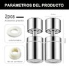 Regadera para Fregadero de Cocina, 2 Modos Extensor de Grifo