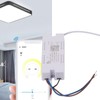 LOCADENCE LED Driver, 2.4G Stepless Dimming Color, Voice Control APP