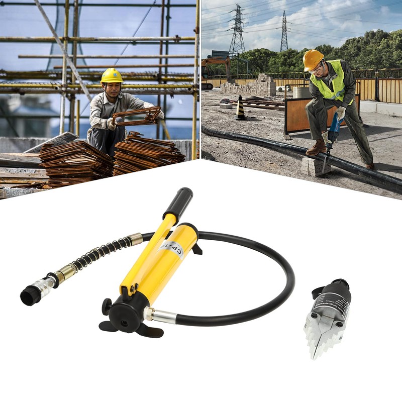 8T Split Hydraulic Spreader 30mm Spreading Stroke, Manual Flange Splitter