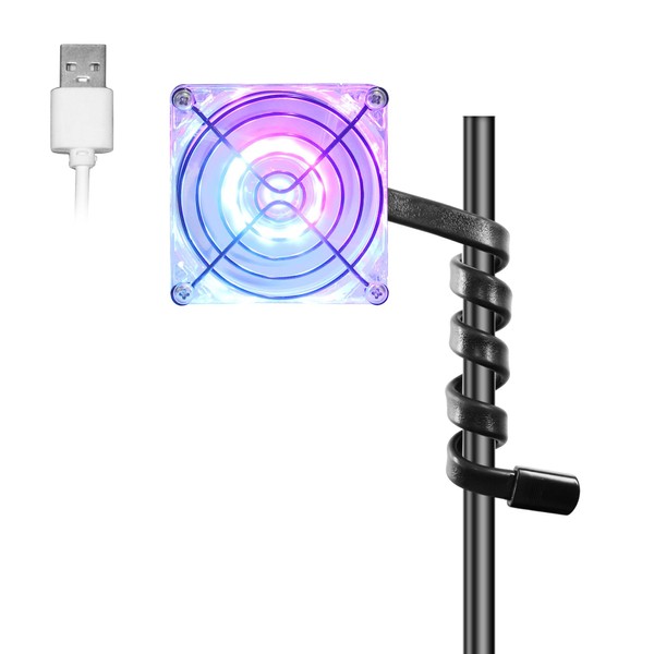AMCHIXIN 3.15in 5V USB Flexible Arm Stand Gooseneck LED Small