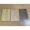 OUTLETISSIMO® NTAG216 NFC Cards Wood Walnut ISO Projectable Hotel Pack
